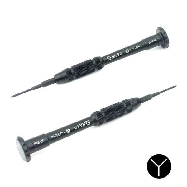 Universal Phillips 1.2 skrutrekker med anti glipp håndtak Black