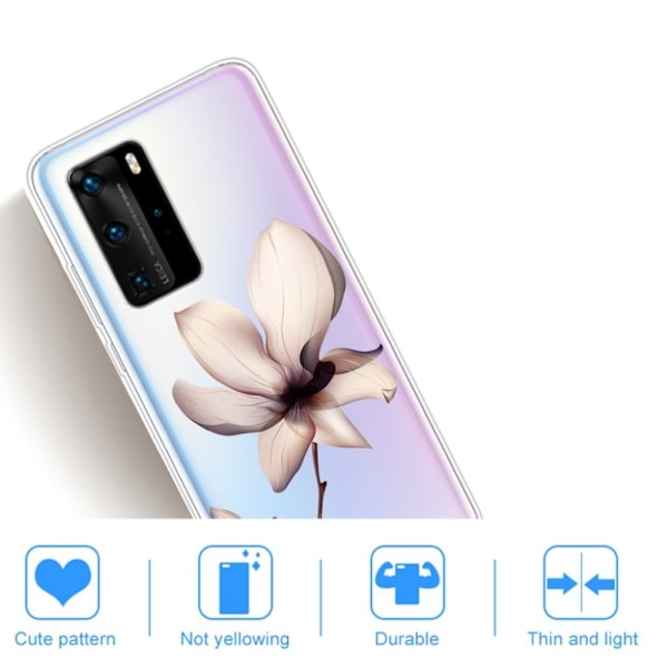 Deco Huawei P40 Pro skal - Levande Blomma multifärg