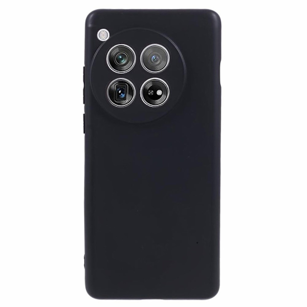 Blødt og mat OnePlus 12 cover Black