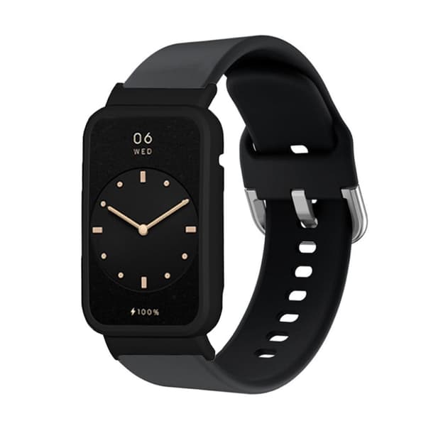 Silikoninen rannekello Xiaomi Mi Band 7 Pro - Musta Black