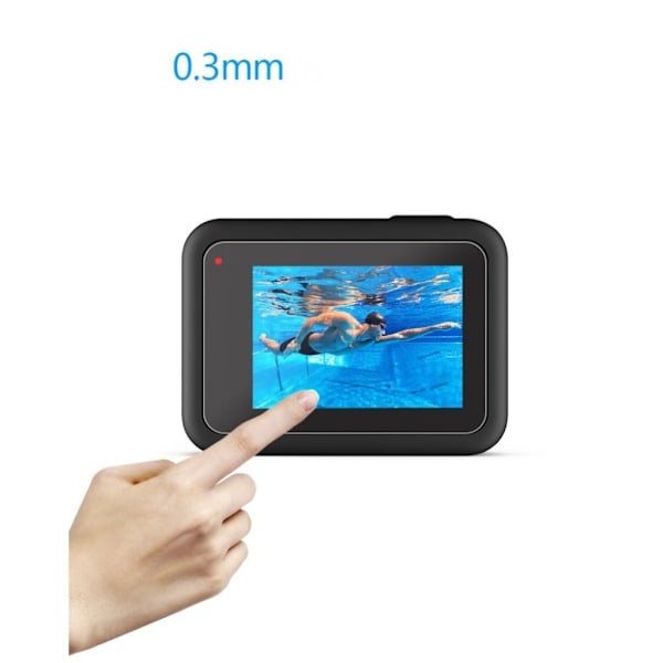 SHEINGKA GoPro Hero 8 Black tempered glass screen protector Transparent
