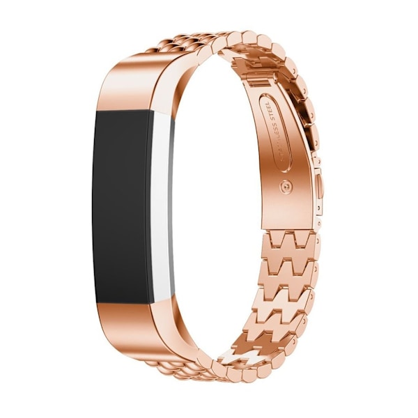 Fitbit Alta lyx rostfritt stål klockarmband - Rosa guld Rosa