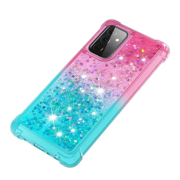 Princess Samsung Galaxy A72 5G kotelot - Pinkki / Taivaansininen Pink