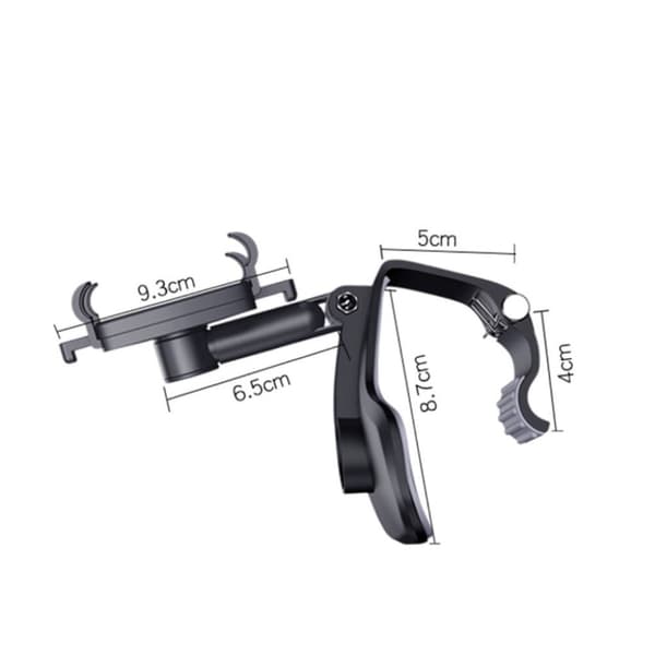 YESIDO C101 Universal bilmontering Black