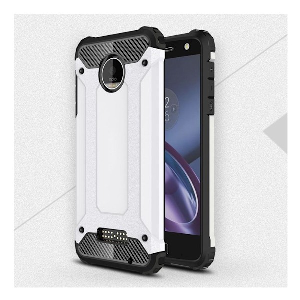 Motorola Moto Z Force hybridskal - Vit Vit