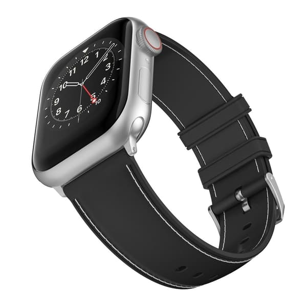 Apple Watch Series 9 41mm ompeluranneke - Musta Black