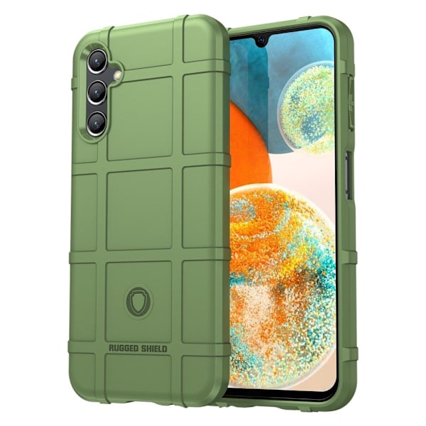 Rugged Shield Etui Samsung Galaxy A14 - Grøn Green