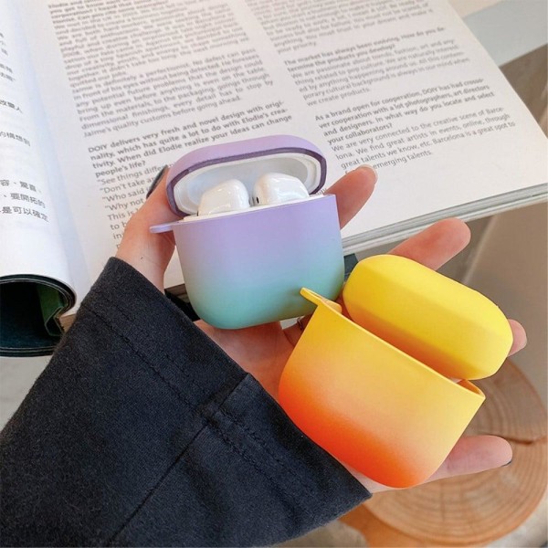 Xiaomi Redmi Buds 3 etui i gradientfarve - Lyserød / Blå Pink