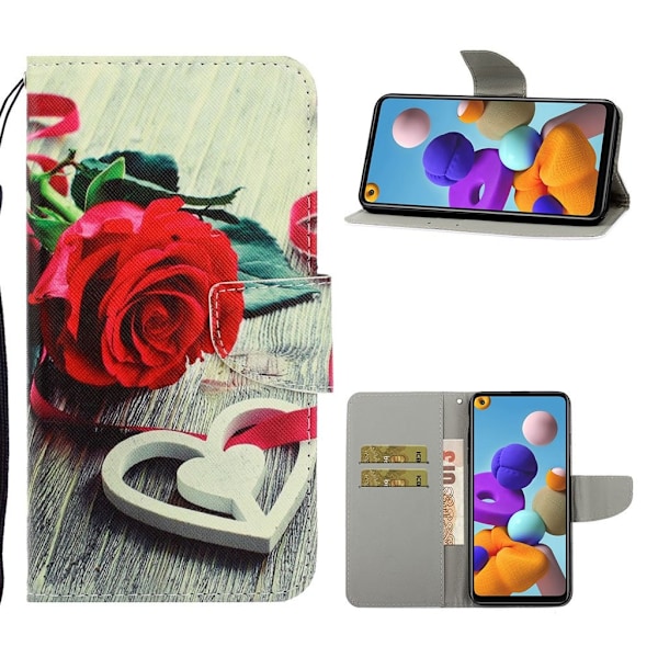 Wonderland Samsung Galaxy A21s fodral -Flerfärgad multifärg