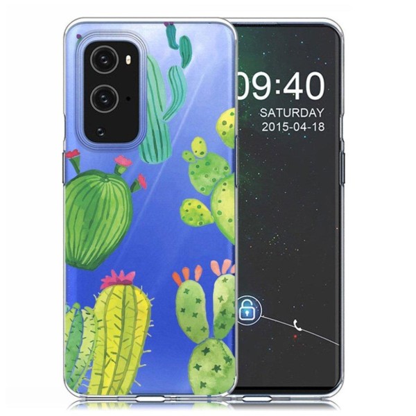 Deco OnePlus 9 Pro skal - Kaktus Grön