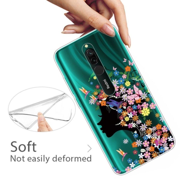 Deco Xiaomi Redmi 8 skal - Blommor multifärg