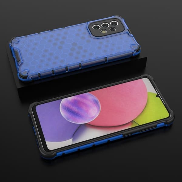Bofink Honeycomb Samsung Galaxy A33 5G Etui - Blå Blue