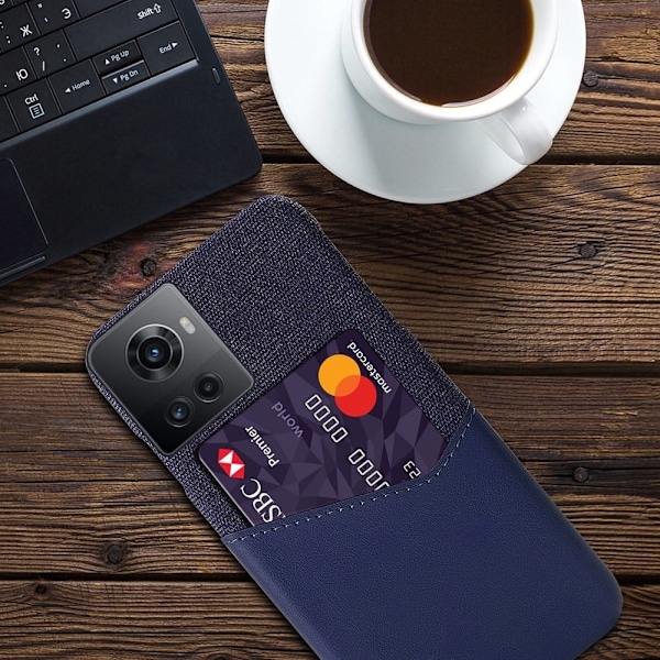 Bofink OnePlus Ace korttikotelo - Sininen Blue