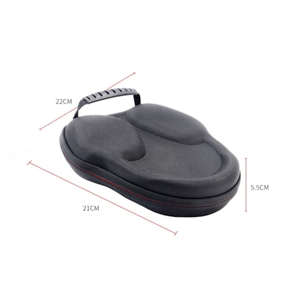 Airpods Max slitesterk oppbevaringspose Black