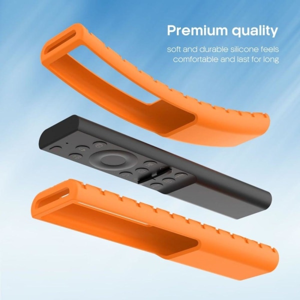 Samsung Remote BN59 rhombus style silicone cover - Orange Orange