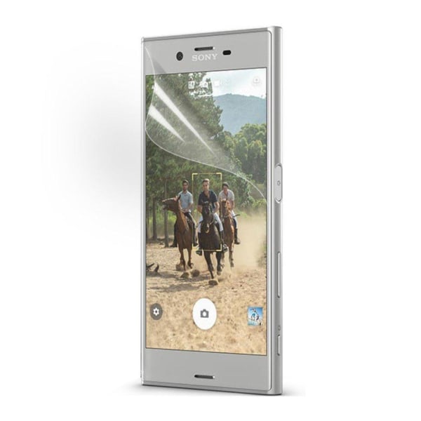 3-Pakkaus Sony Xperia XZ Kirkas LCD Näytön Suojakalvo Transparent