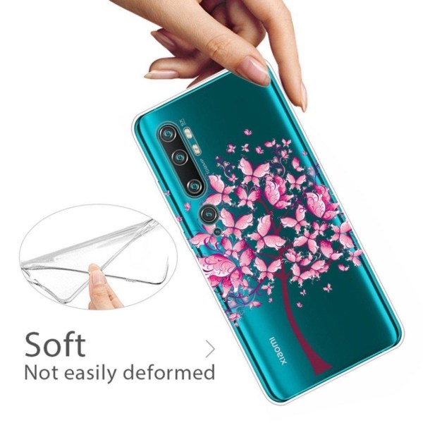 Deco Xiaomi Mi CC9 Pro / Xiaomi Mi Note 10 skal - Blommigt Träd Rosa