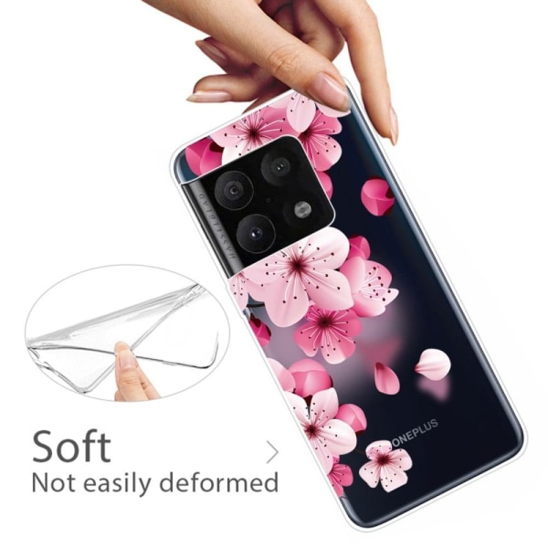 Deco OnePlus 10 Pro Suojakotelo - Peach Blossom Pink