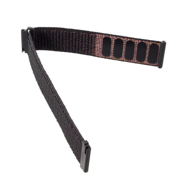 Universal Borrelås Nylon Klokkereim - Svart Black