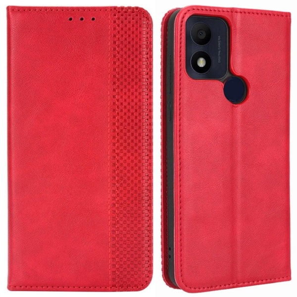 Bofink Vintage Tcl 305i Nahkakotelo - Punainen Red