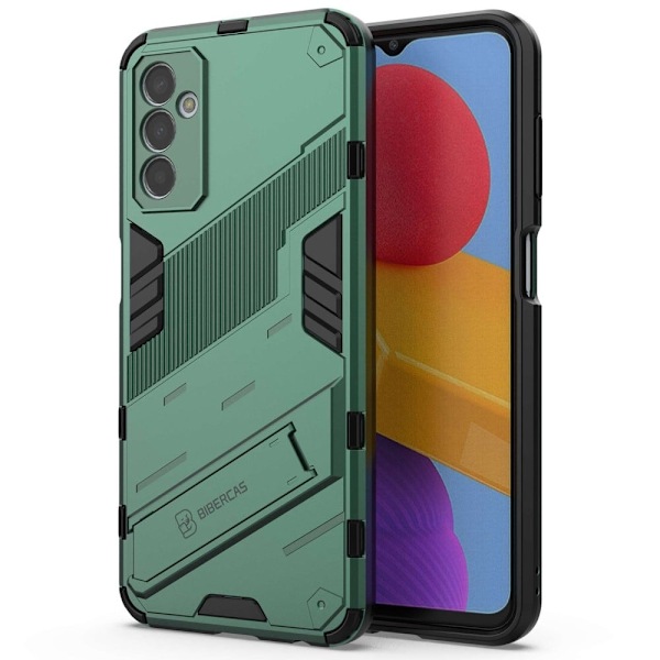 Shockproof Hybrid Suojakuori With A Modern Touch For Samsung Galaxy M13 4g - Vihreä Green
