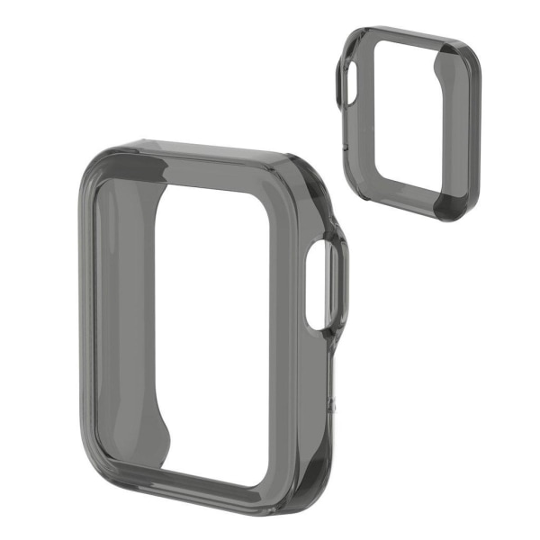 Xiaomi Mi Watch Lite durable transparent frame - Transparent Bla Transparent