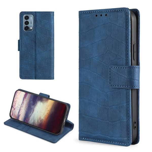 Croco OnePlus Nord N200 5G cover - Blå Blue