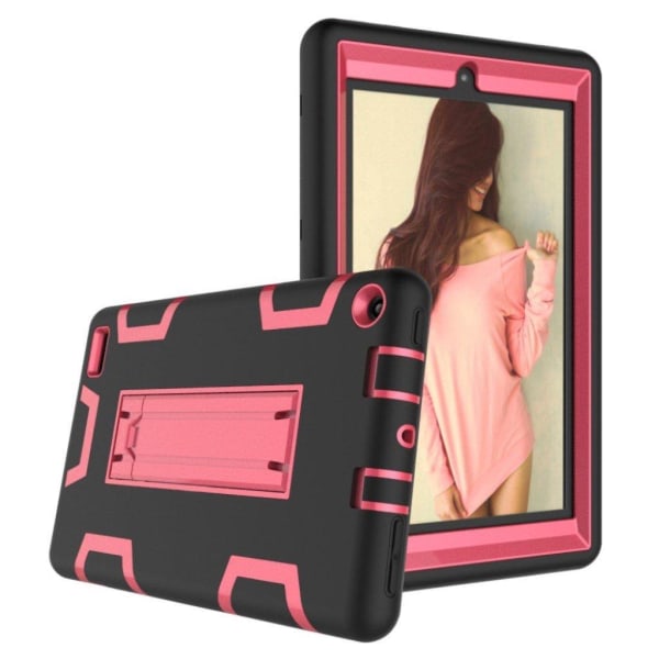 Amazon Kindle (2019) cool silicone case - Black / Rose Svart