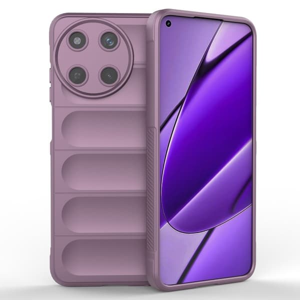 Blødt grebsformet Realme 11 5G cover - Lyselilla Purple