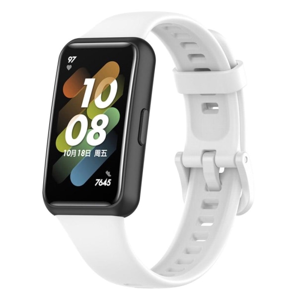 Huawei Band 7 silikone-urrem - Hvid White