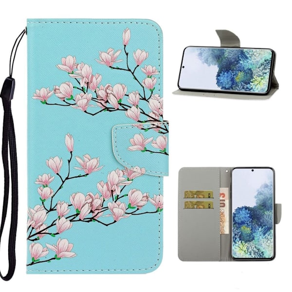Wonderland Samsung Galaxy S21 fodral -Rosa Rosa