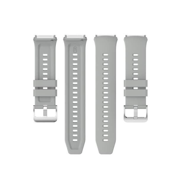 Huawei Watch GT 2e silicone watch band - Grey Silvergrå