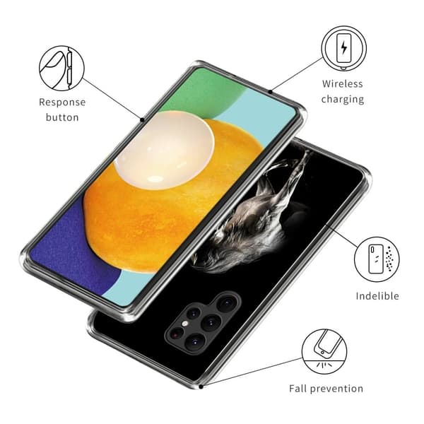 Deco Samsung Galaxy S24 Ultra deksel - Hest Black