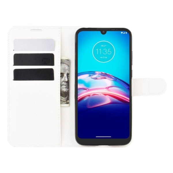 Classic Motorola Moto E6s (2020) Etui - Hvid White