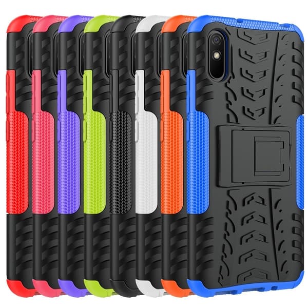 Offroad Suojakotelo Xiaomi Redmi 9A - Musta Black