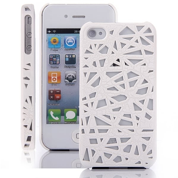 Synergy (hvid) etui til iPhone 4/4S White