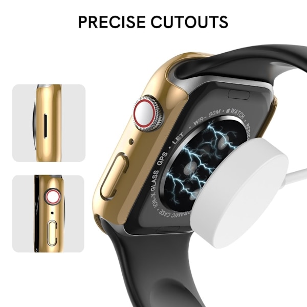 2 kpl AHASTYLE Apple Watch Series 8 (41mm) - Kulta Gold