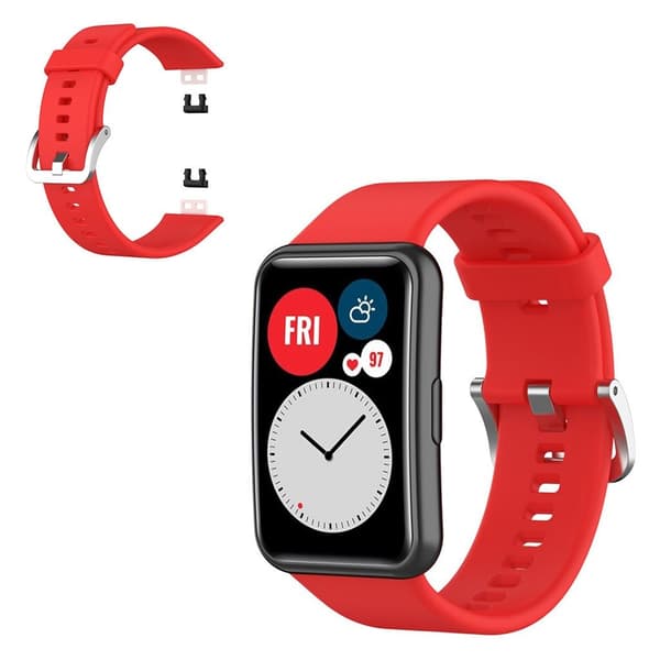 Huawei Watch Fit silikone rem - rød Red