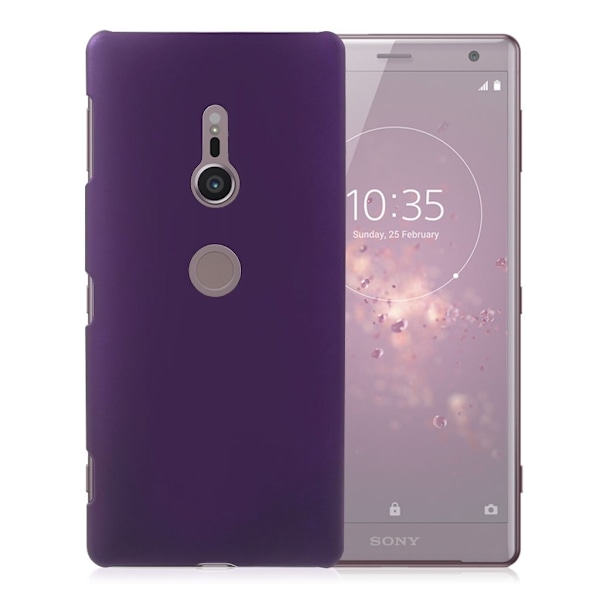 Sony Xperia XZ2 gummieret etui - Lilla Purple