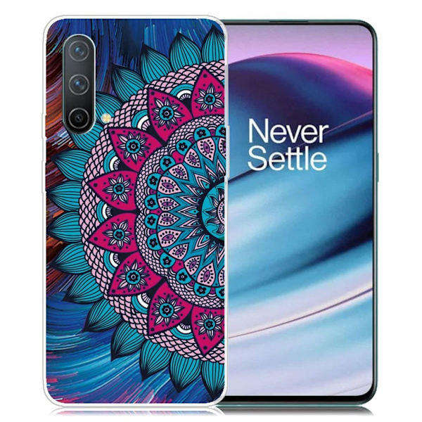 Deco OnePlus Nord CE 5G Suojakotelo - Mandala Flower Multicolor