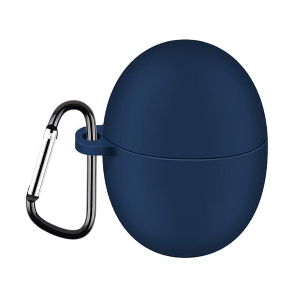 Huawei FreeBuds 5 silikoneovertræk med krog - Midnatsblå Blue