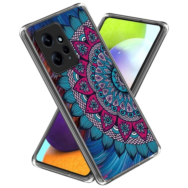Deco Xiaomi Redmi Note 12 skal - Mandala Blomma multifärg