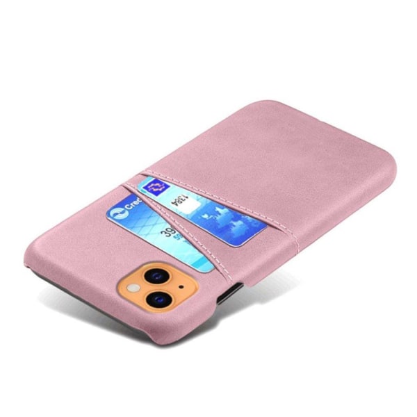 iPhone 13 skal med korthållare - Rosa Rosa