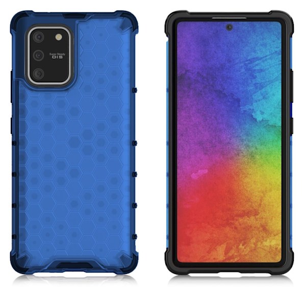 Bofink Honeycomb Samsung Galaxy S10 Lite skal - Blå Blå