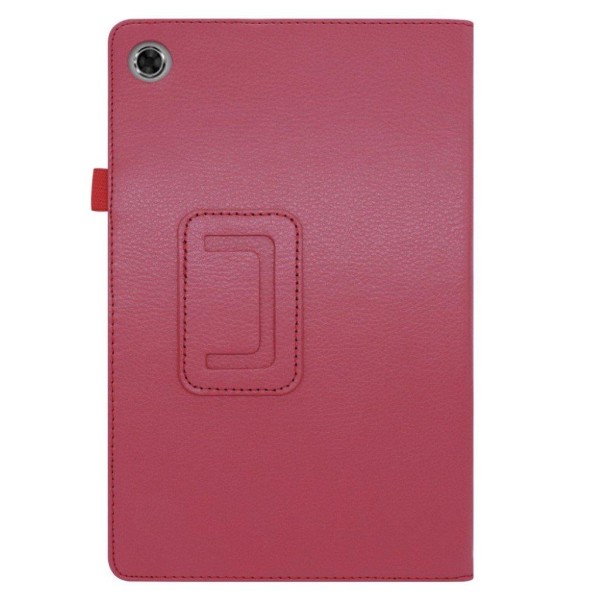 Lenovo Tab M10 FHD Plus Litchi Læder Etui - Rose Pink