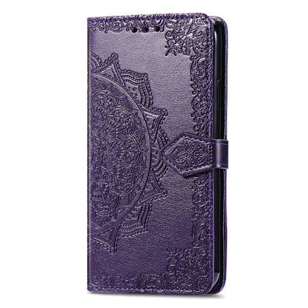 Mandala Google Pixel 7a Flip Etui - Lilla Purple