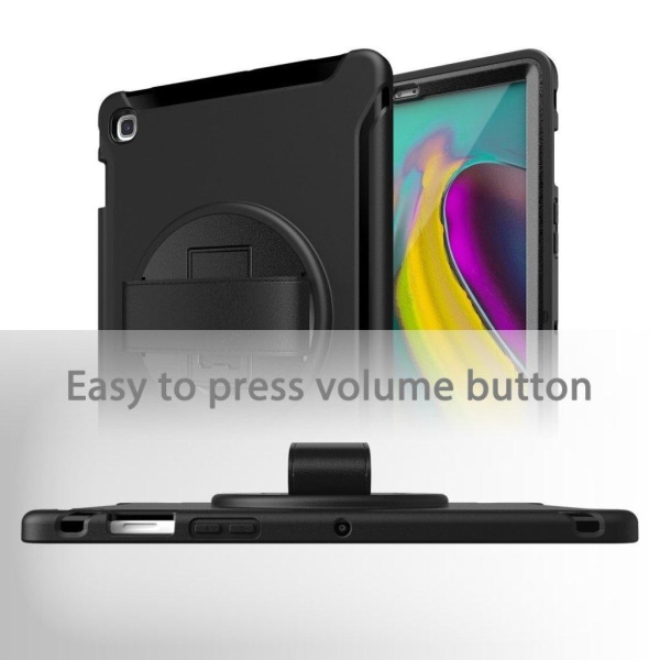 Samsung Galaxy Tab S5e 360 swivel durable case - Black Svart