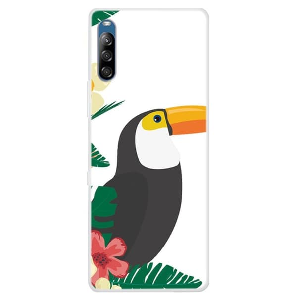 Deco Sony Xperia L4 deksel - Fugl Multicolor