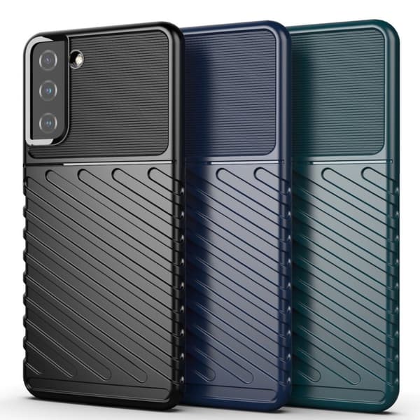 Thunder Samsung Galaxy S21 Plus 5G kotelot - Sininen Blue