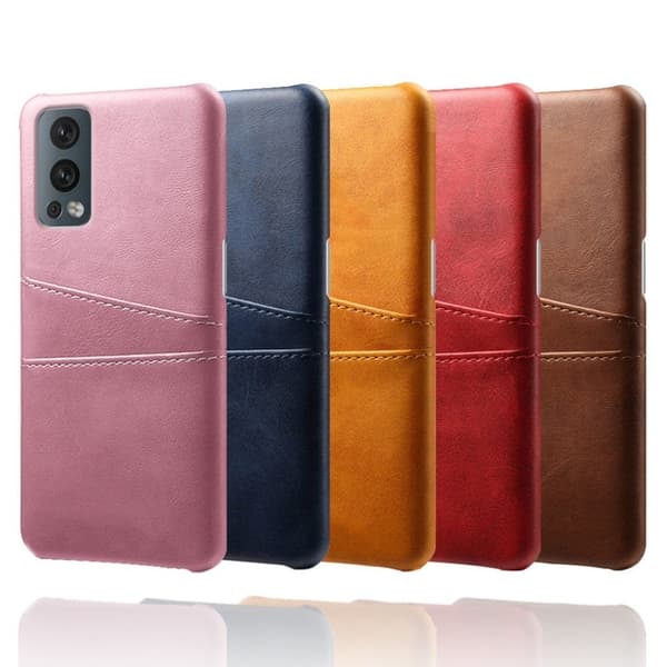 Dual Card Etui OnePlus Nord 2 5G - Oransje Orange